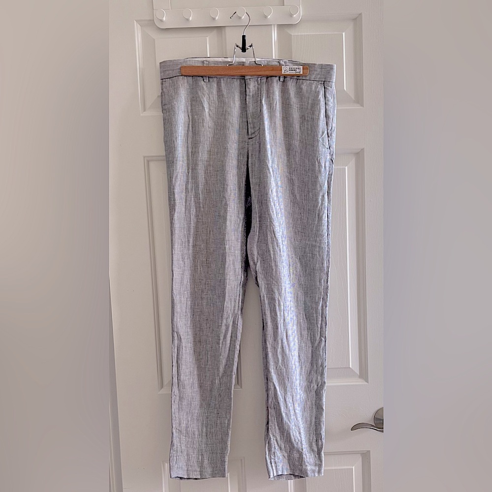 Club Monaco linen pants - Size 30 slim fit, L32